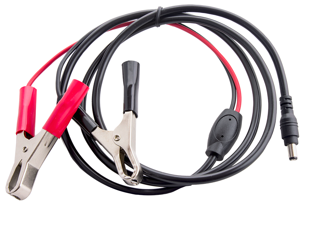 Power-Cable-2.1mm-12ft-12V-with-Battery-Clips