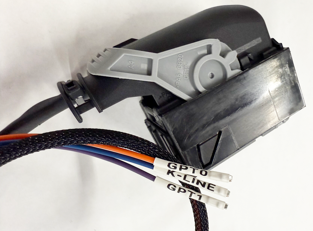 Engine Control Module Bench Harness 06-11 GM E69 2.0L 3.6L w/ K-Line w/ GPT
