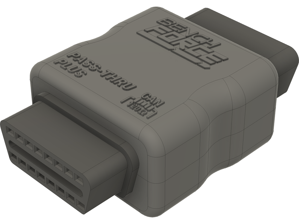 BenchForce OBD-II Pass Through Device w/ 120 Ohm CAN Termination