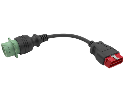 OBD-II to Green J1939 9-Pin Data Link Connector Harness