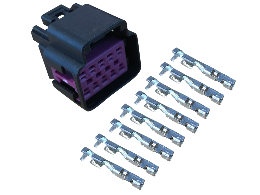 DIY Female Connector Kit 10 Pin Pass Through Connection